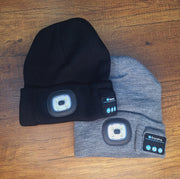 🧢GORRO REPRODUCTOR DE MUSICA CON LINTERNA